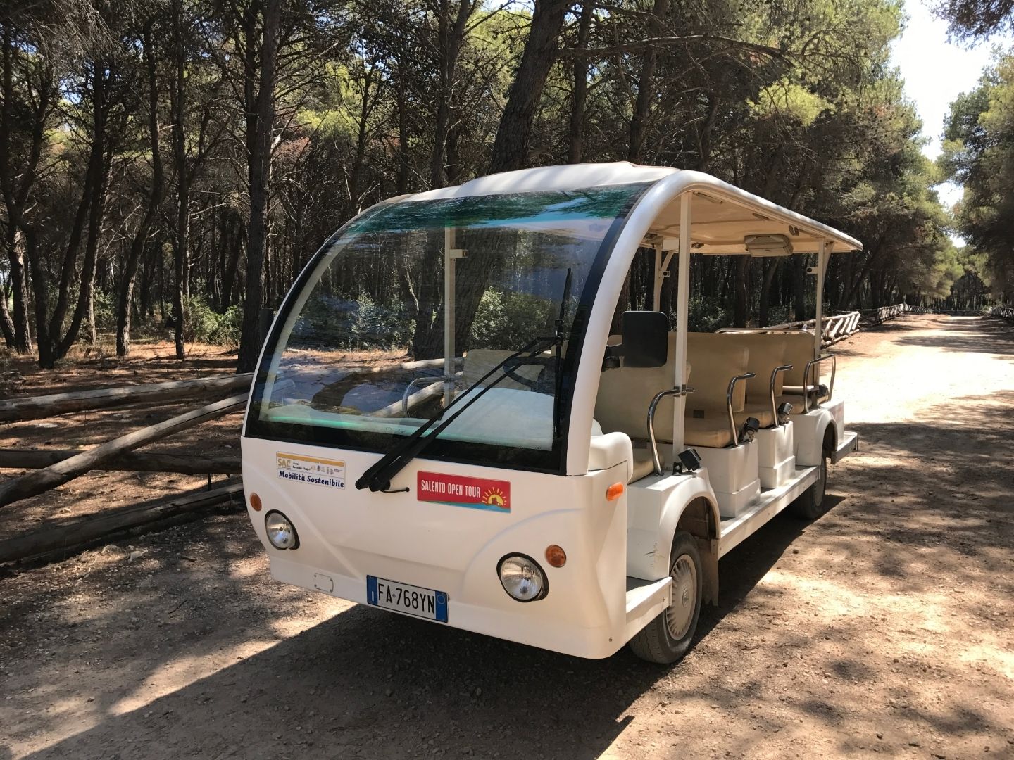 minibus elettrici Visit Nardò